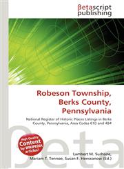 Robeson Township, Berks County, Pennsylvania,6135456350,9786135456356
