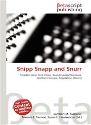 Snipp Snapp and Snurr,6131092605,9786131092602