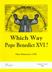 Which Way Pope Benedict XVI?