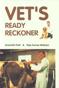 Vet's Ready Reckoner,8190723731,9788190723732