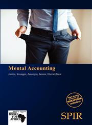 Mental Accounting,6136222345,9786136222349