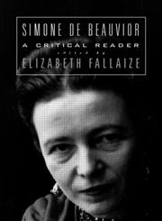 Simone de Beauvoir,0415147034,9780415147033