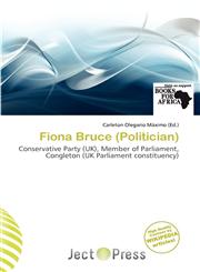 Fiona Bruce (Politician),6138274539,9786138274537
