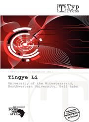 Tingye Li,6201638113,9786201638112