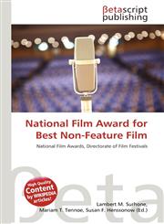 National Film Award for Best Non-Feature Film,6136244705,9786136244709