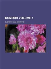 Rumour Volume 1,1155034031,9781155034034