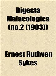 Digesta Malacologica (no.2 (1903)),1153340976,9781153340977