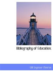 Bibliography of Education;,1116997703,9781116997705