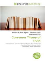 Consensus Theory of Truth,613564582X,9786135645828
