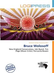 Bruce Wolosoff,6200067627,9786200067623
