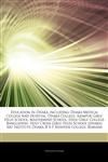 Articles On Education In Dhaka, including Dhaka Medical College And Hospital, Dhaka College, Azimpur Girls' High School, Mastermind School, Eden Girls' College, Bangladesh, Holy Cross Girls' High School (dhaka), Art Institute Dhaka,1242952209,9781242952203