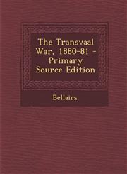 Transvaal War, 1880-81,1289712654,9781289712655
