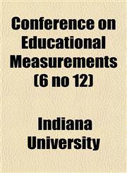 Conference on Educational Measurements (6 no 12),1152679716,9781152679719