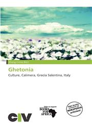 Ghetonia,620120346X,9786201203464