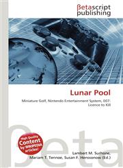 Lunar Pool,6134407992,9786134407991