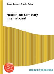 Rabbinical Seminary International,551258944X,9785512589441