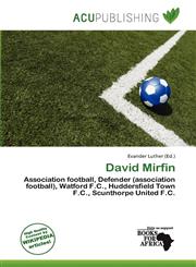 David Mirfin,6137188175,9786137188170