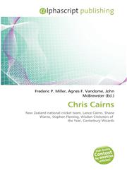 Chris Cairns,613562637X,9786135626377