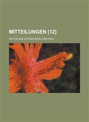 Mitteilungen (12 ),115348322X,9781153483223
