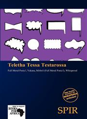 Teletha Tessa Testarossa,6139040469,9786139040469