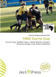 1992 Currie Cup,6139969778,9786139969777