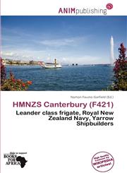 HMNZS Canterbury (F421),6137338371,9786137338377
