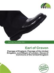 Earl of Craven,613676265X,9786136762654