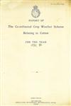 Report of the Co-ordinated Crop Weather Scheme Relating to Cotton for the Year, 1954-55