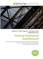 Federal Enterprise Architecture,6130874391,9786130874391