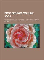 Proceedings Volume 35-36,1236971647,9781236971647