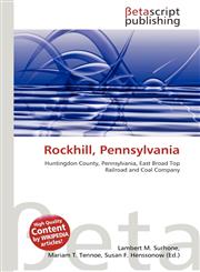 Rockhill, Pennsylvania,6136376245,9786136376240