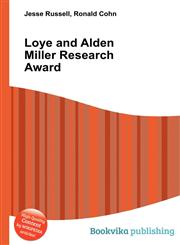 Loye and Alden Miller Research Award,5510893575,9785510893571