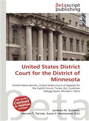United States District Court for the District of Minnesota,6135370154,9786135370157