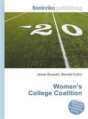 Women's College Coalition,5512105388,9785512105382