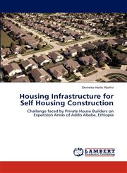 Housing Infrastructure for Self Housing Construction,3848411121,9783848411122