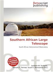 Southern African Large Telescope,6135276956,9786135276954