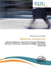 Morton Halperin,6134949728,9786134949729