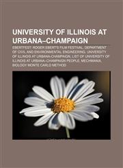 University of Illinois at Urbana-Champaign Ebertfest: Roger Ebert's Film Festival, Department of Civil and Environmental Engineering,1233139886,9781233139880
