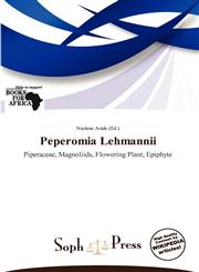 Peperomia Lehmannii,6138715314,9786138715313