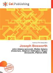 Joseph Bosworth,6136810549,9786136810546