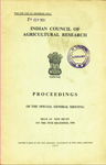 Proceedings of the Special General Meeting : Held at New Delhi on the 29th December - 1956
