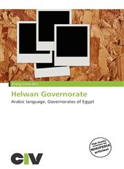 Helwan Governorate,6136680904,9786136680903