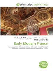 Early Modern France,6130041306,9786130041304