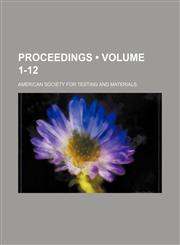Proceedings (Volume 1-12),1235025195,9781235025198