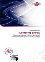 Climbing Shrew,6136568837,9786136568836