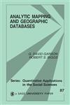 Analytic Mapping and Geographic Databases,0803947526,9780803947528