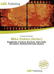 Mike Cohen (Actor),6136925230,9786136925233