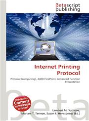 Internet Printing Protocol,6133004738,9786133004733