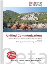 Unified Communications,613038162X,9786130381622