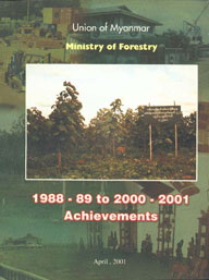 Ministry of Forestry : 1988-89 to 2000-2001 Achievements